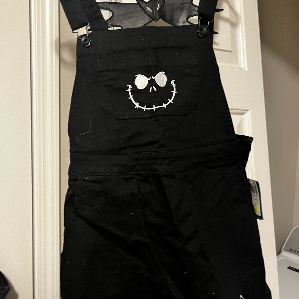 Disney Black Skirt with Skeleton Design